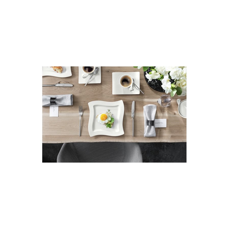 Villeroy & Boch NewWave Tallerken 24x24 cm, Hvid