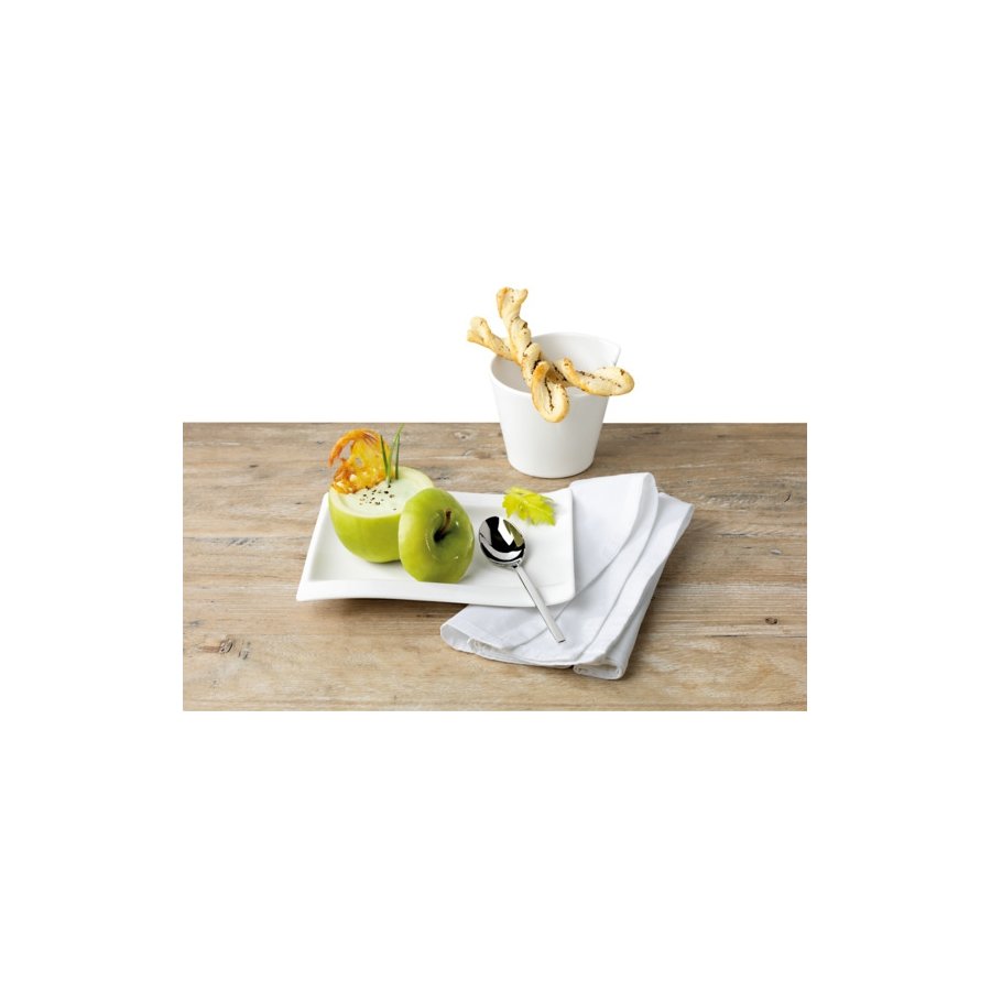 Villeroy & Boch NewWave Tallerken 18x15 cm, Hvid