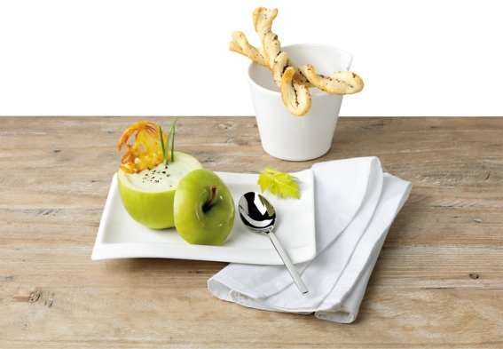 Villeroy & Boch NewWave Tallerken 18x15 cm, Hvid
