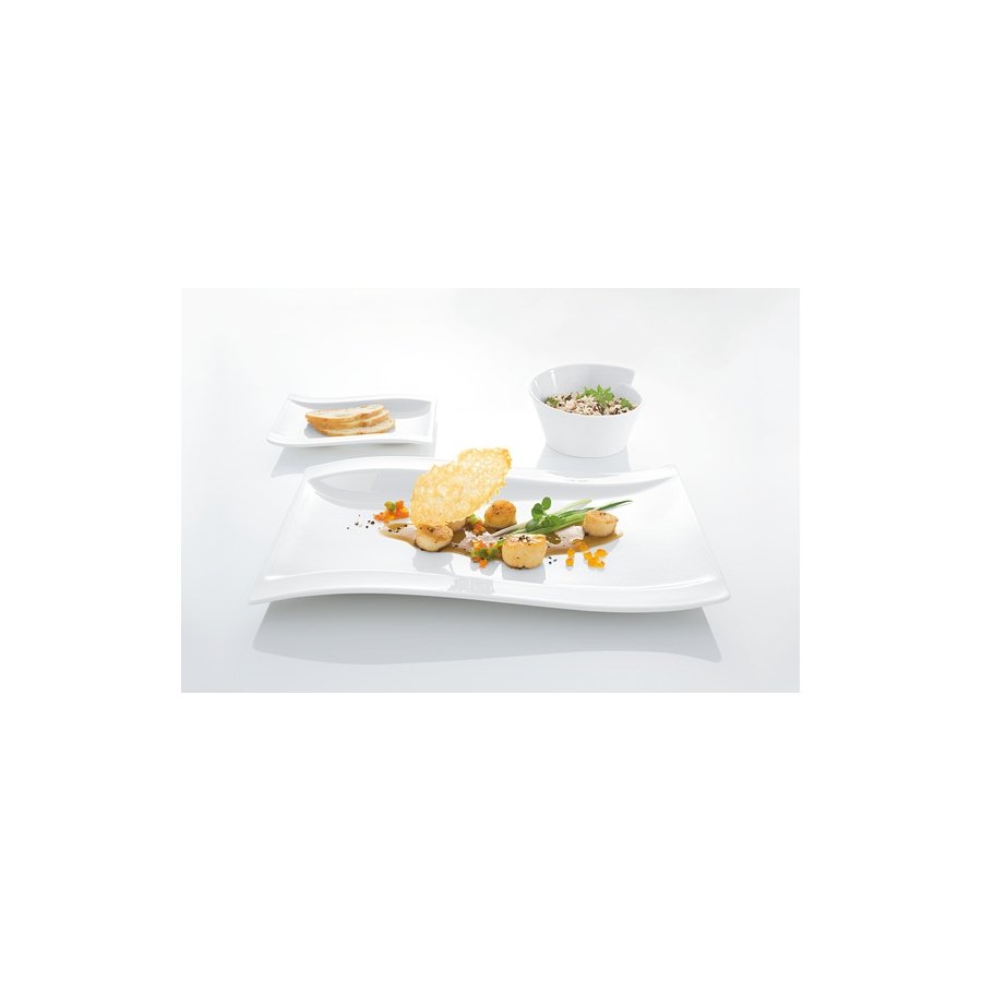 Villeroy & Boch NewWave Serveringsfad 37x25 cm, Hvid