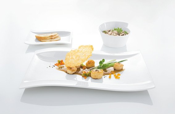 Villeroy & Boch NewWave Serveringsfad 37x25 cm, Hvid