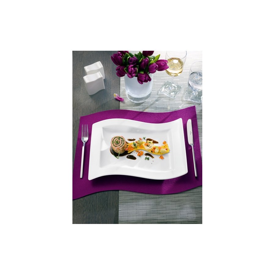 Villeroy & Boch NewWave Servierplatte 33x24 cm, Wei