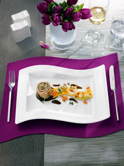 Villeroy & Boch NewWave Servierplatte 33x24 cm, Wei