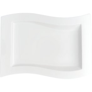 Villeroy & Boch NewWave Serveringsfad 33x24 cm, Hvid