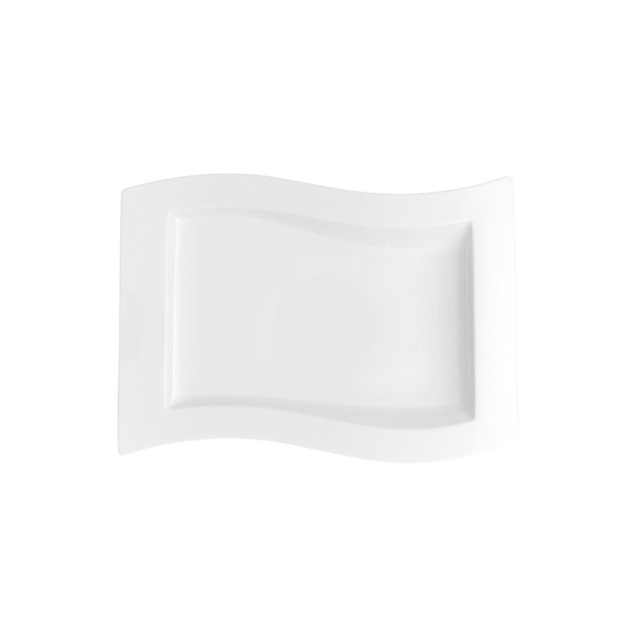 Villeroy & Boch NewWave Servierplatte 33x24 cm, Wei