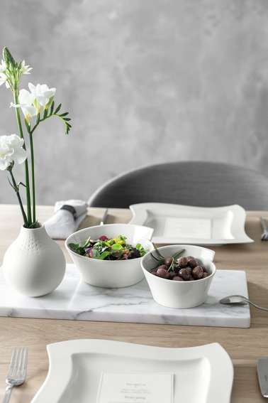 Villeroy & Boch NewWave Salatskl 24 cm, Hvid