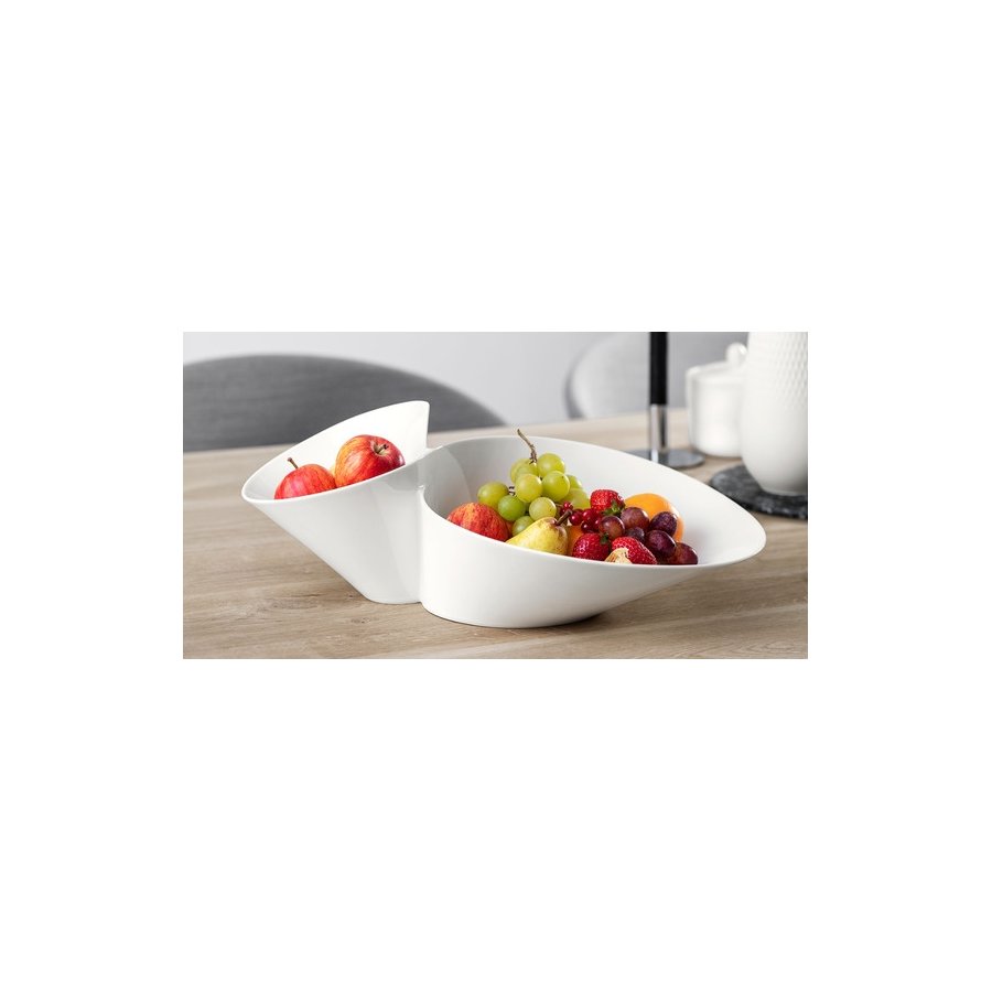 Villeroy & Boch NewWave Dobbeltskl 49x27 cm, Hvid