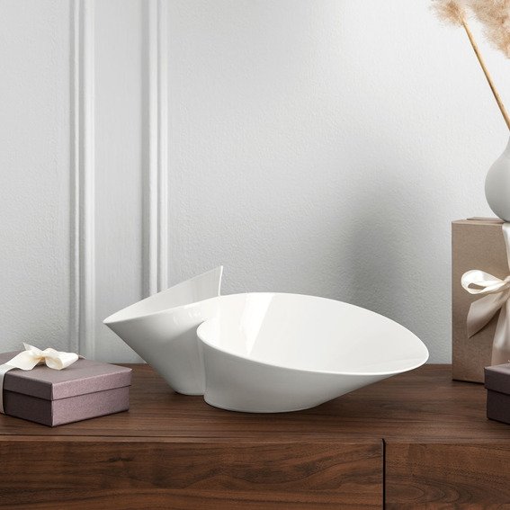 Villeroy & Boch NewWave Dobbeltskl 49x27 cm, Hvid