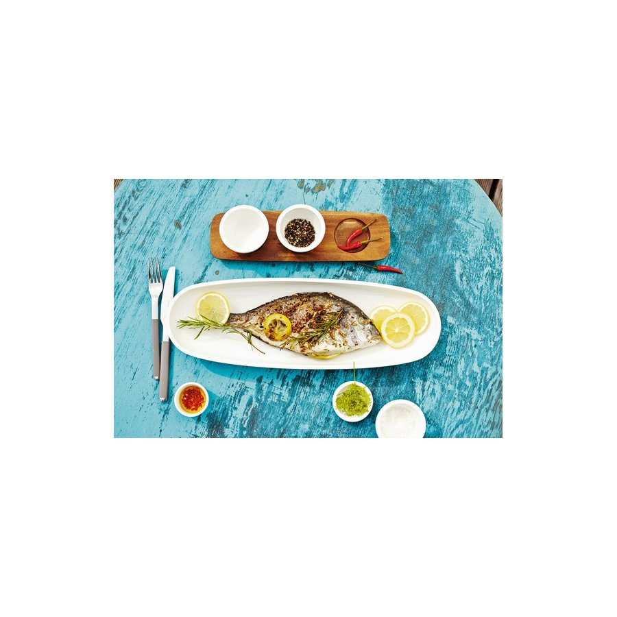 Villeroy & Boch Artesano Original Serveringsfad 44x14 cm, Hvid