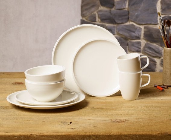Villeroy & Boch Artesano Original Morgenmadsst 8 Dele, Hvid