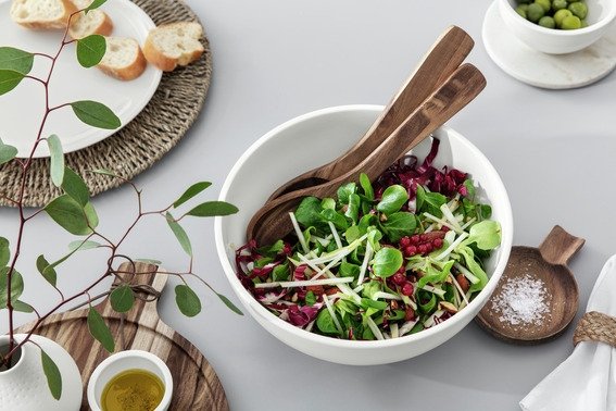 Villeroy & Boch Artesano Original Salatbestik 2 Dele, Akacie