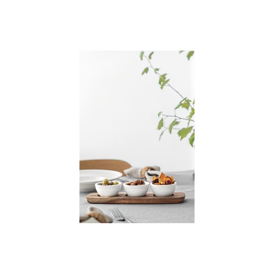 Villeroy & Boch Artesano Original Skle m. Trbrt 3 stk, Hvid