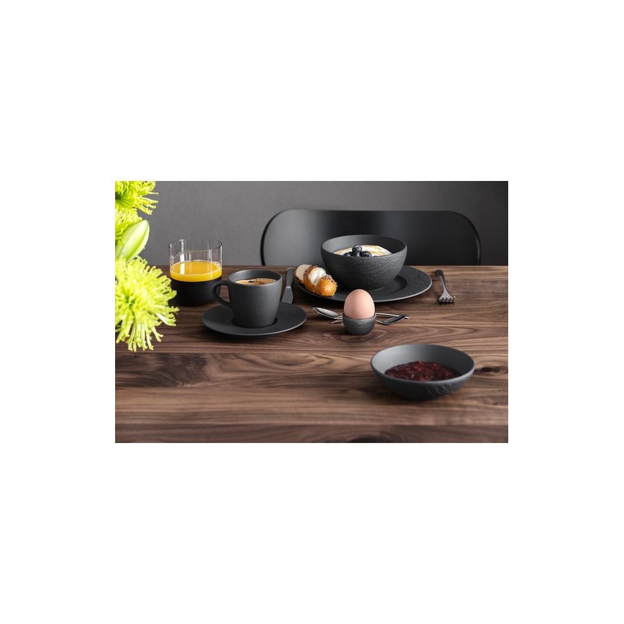 Villeroy & Boch Manufacture Rock Kaffeetasse 16 cl, Schwarz