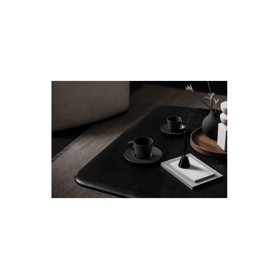 Villeroy & Boch Manufacture Rock Underkop Kaffe 15 cm, Sort