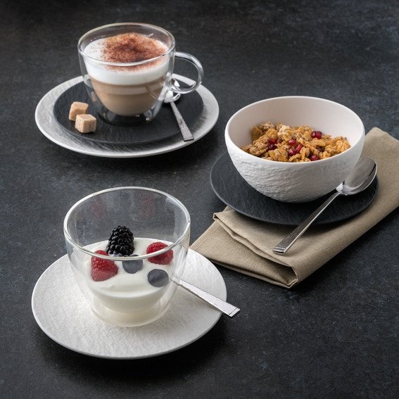 Villeroy & Boch Manufacture Rock Underkop Espresso 12 cm, Sort
