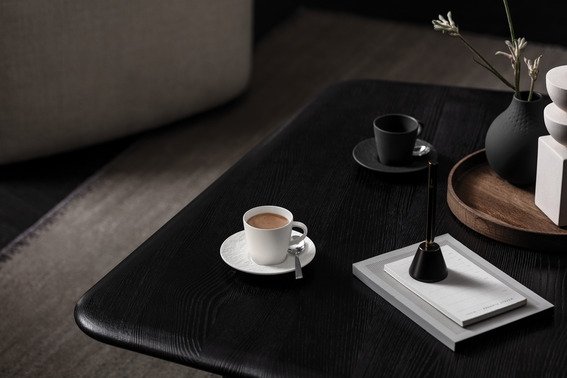 Villeroy & Boch Manufacture Rock Underkop Espresso 12 cm, Sort
