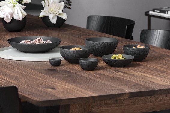 Villeroy & Boch Manufacture Rock ggebger H3 cm, Sort