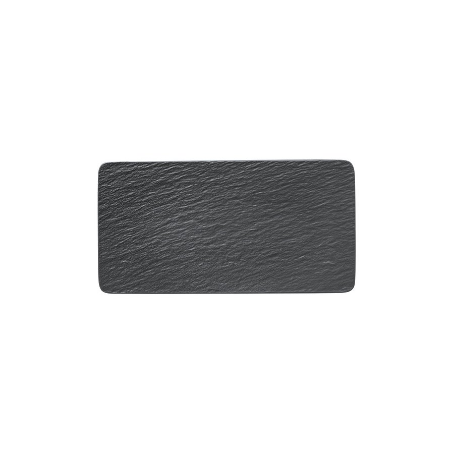 Villeroy & Boch Manufacture Rock Serveringsfad 35x18 cm, Sort