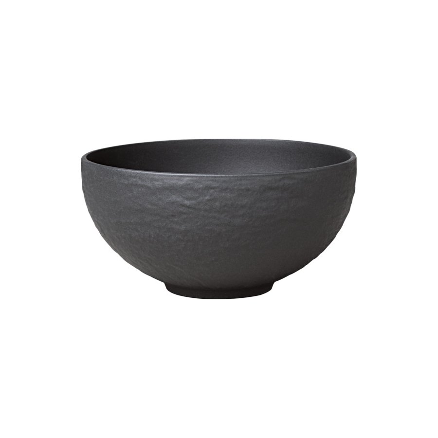Villeroy & Boch Manufacture Rock Skl 12,7 cm, Sort