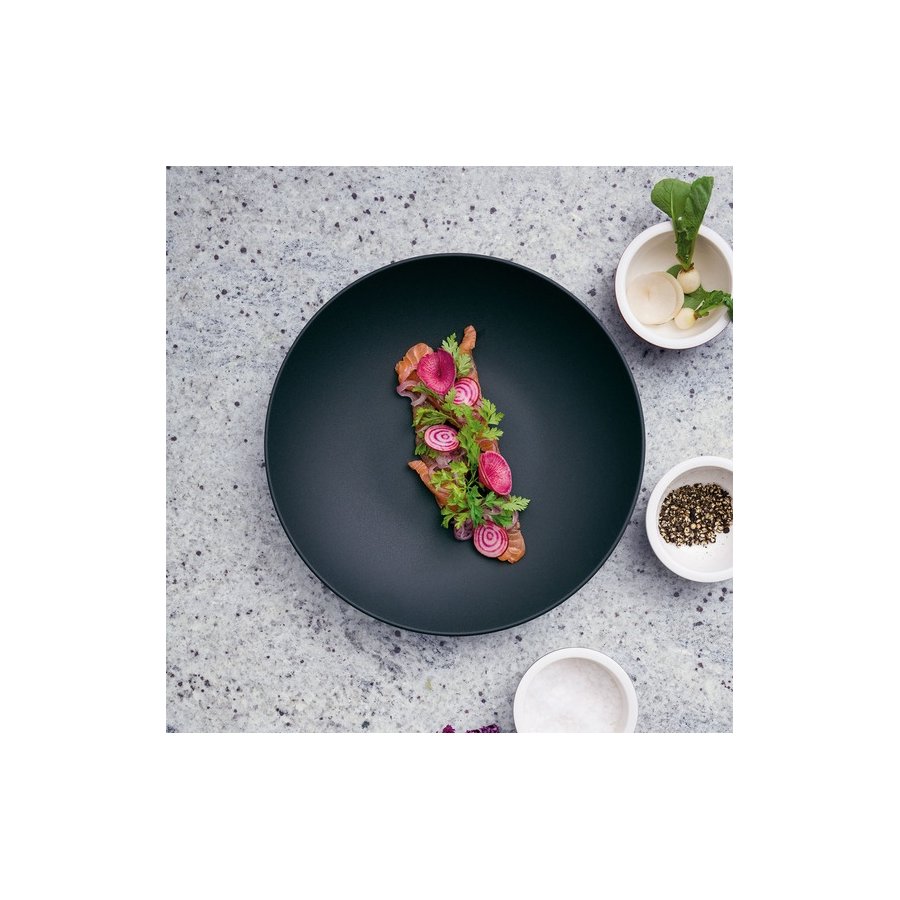 Villeroy & Boch Manufacture Rock Skl 23,5 cm, Sort
