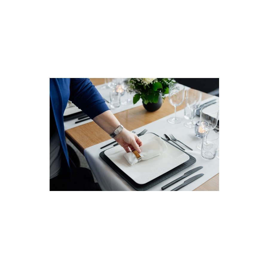 Villeroy & Boch Manufacture Rock Tallerken 28 cm, Sort