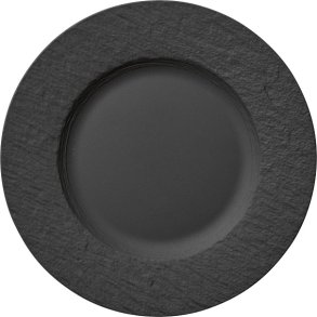 Villeroy & Boch Manufacture Rock Teller 27 cm, Schwarz