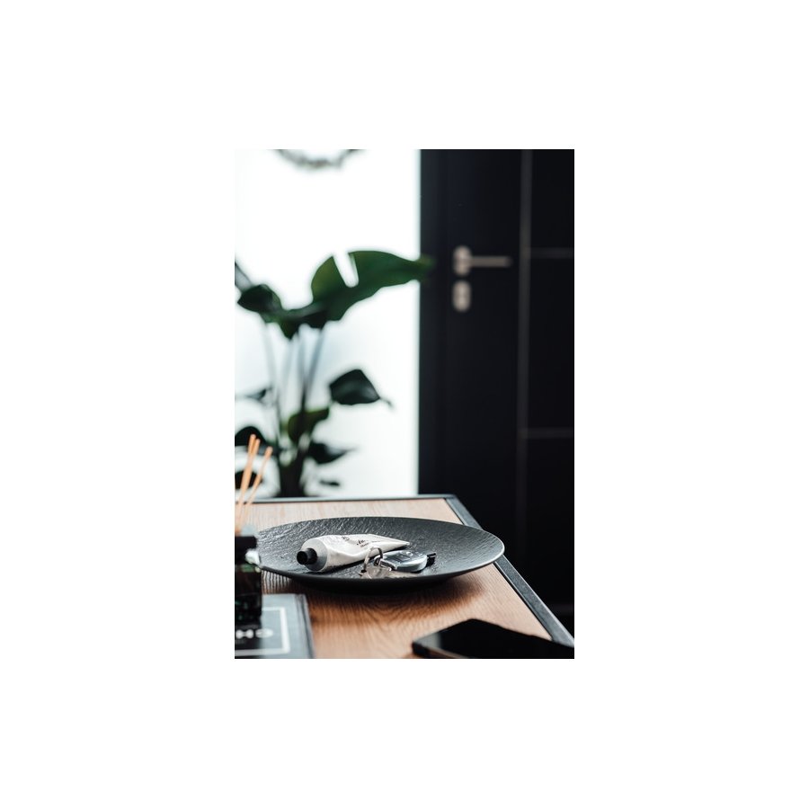 Villeroy & Boch Manufacture Rock Tallerken 25 cm, Sort