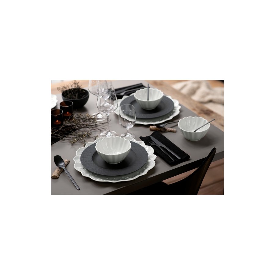 Villeroy & Boch Manufacture Rock Tallerken 22 cm, Sort