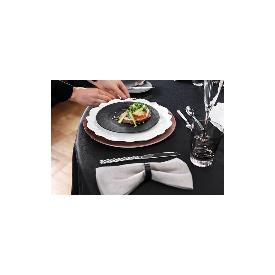 Villeroy & Boch Manufacture Rock Tallerken 22 cm, Sort