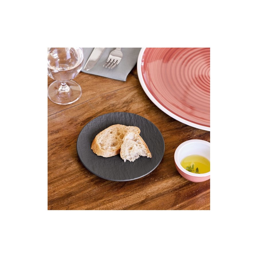 Villeroy & Boch Manufacture Rock Tallerken 15,5 cm, Sort