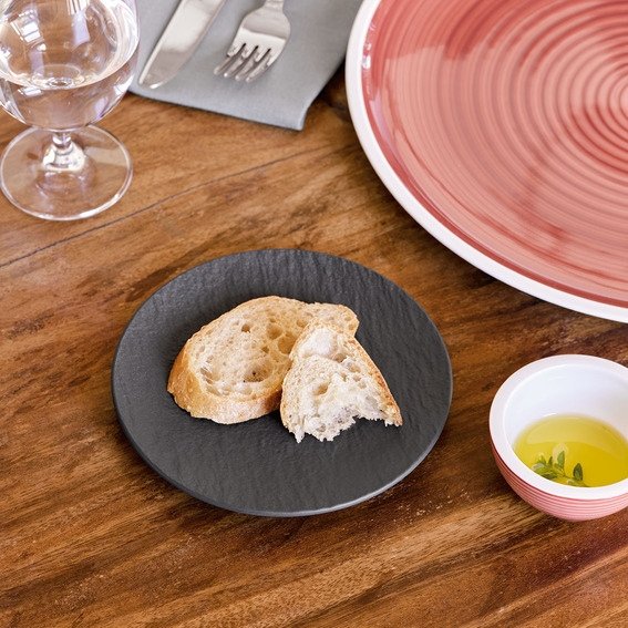 Villeroy & Boch Manufacture Rock Tallerken 15,5 cm, Sort