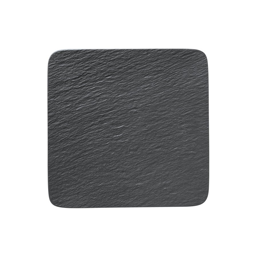 Villeroy & Boch Manufacture Rock Serveringsfad 32x32 cm, Sort