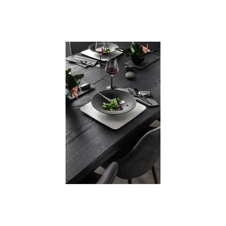 Villeroy & Boch Manufacture Rock Dyb Tallerken 28 cm, Sort