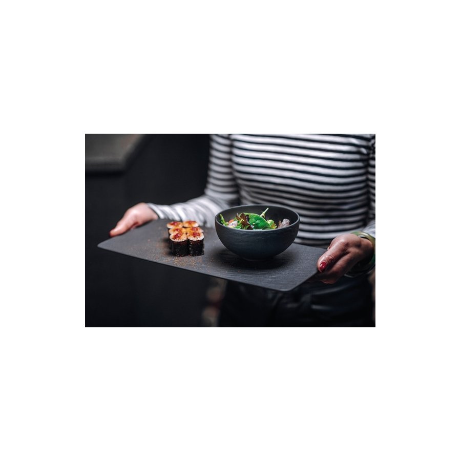Villeroy & Boch Manufacture Rock Serveringsfad 28x17 cm, Sort