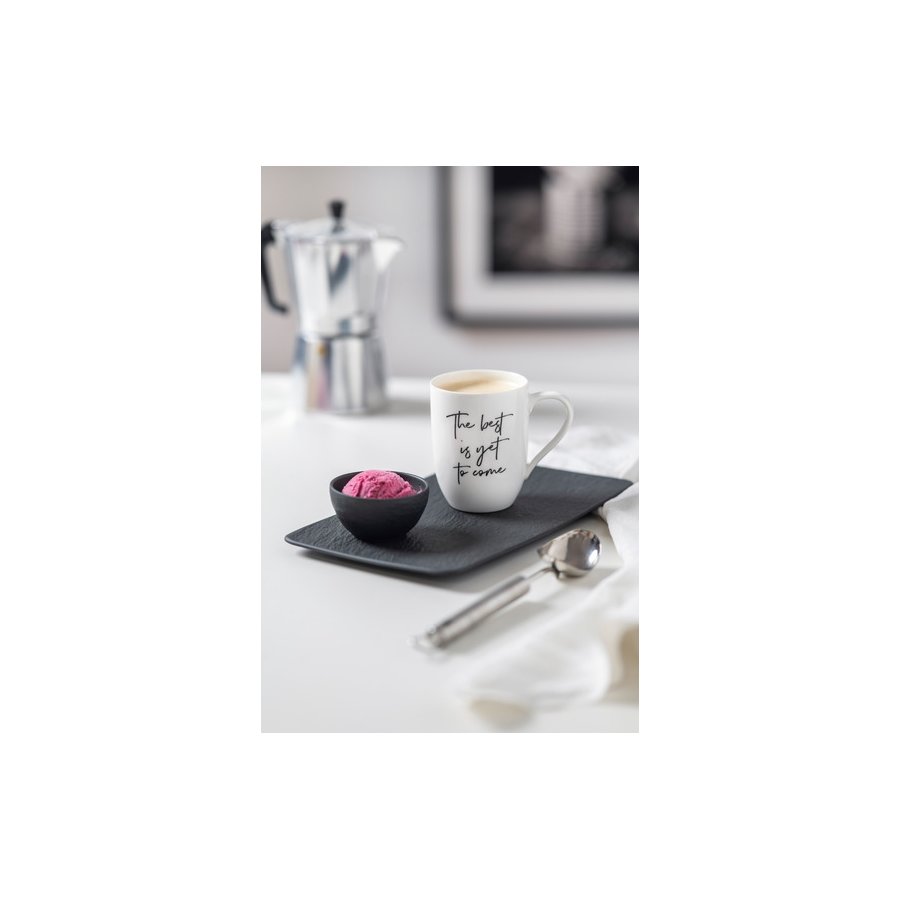 Villeroy & Boch Manufacture Rock Serveringsfad 28x17 cm, Sort