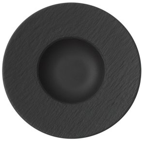 Villeroy & Boch Manufacture Rock Pastateller 28 cm, Schwarz