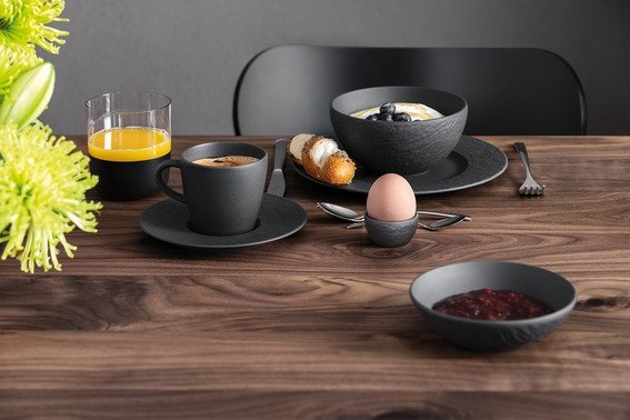 Villeroy & Boch Manufacture Rock Skl 13 cm, Sort