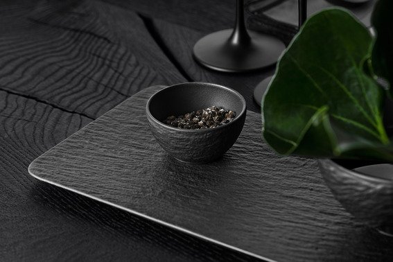 Villeroy & Boch Manufacture Rock Skl 7,7 cm, Sort