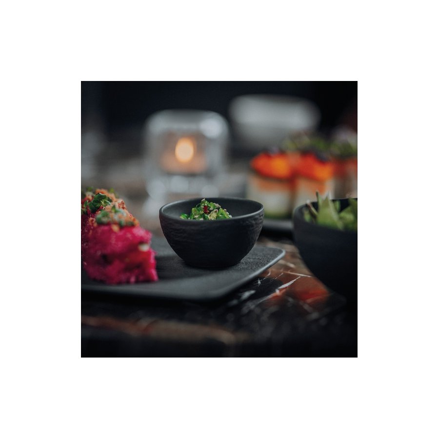 Villeroy & Boch Manufacture Rock Skl 7,7 cm, Sort