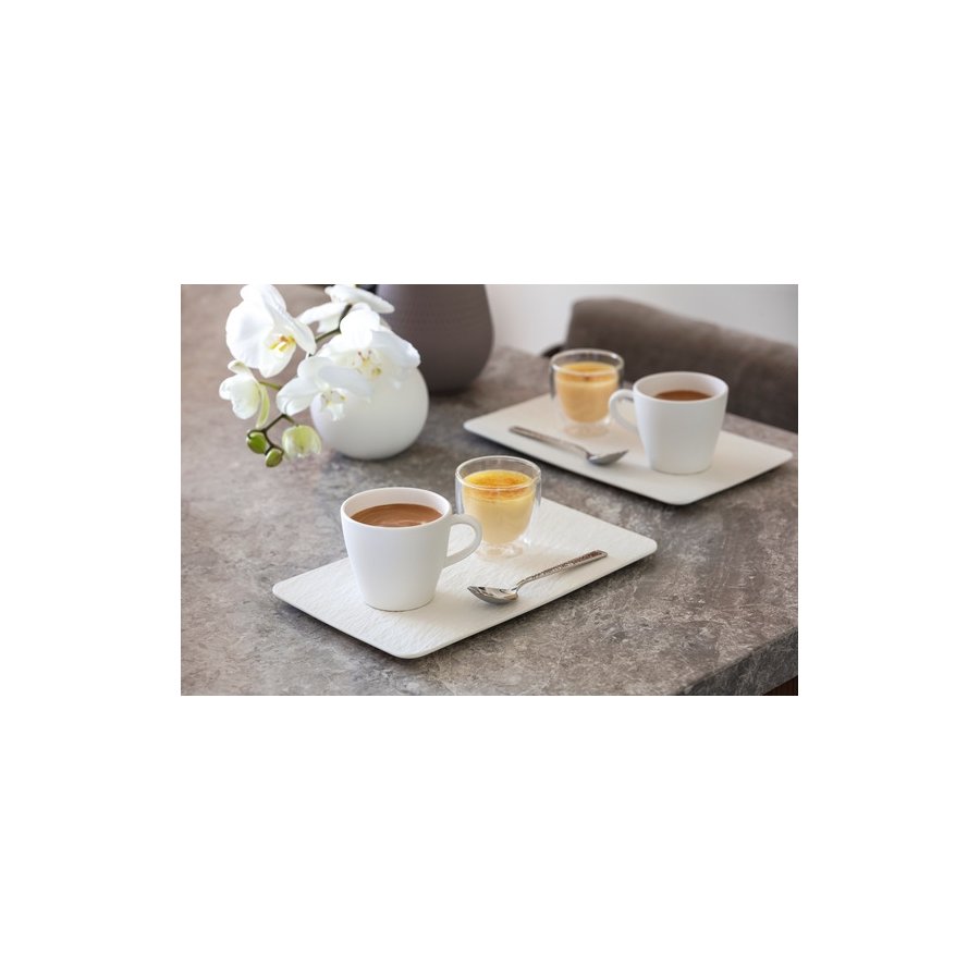 Villeroy & Boch Manufacture Rock Blanc Kaffekop 16 cl, Hvid