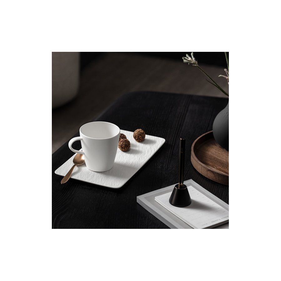 Villeroy & Boch Manufacture Rock Blanc Kaffekop 16 cl, Hvid