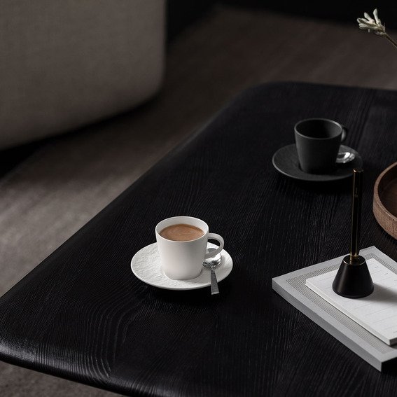Villeroy & Boch Manufacture Rock Blanc Espressokop 6 cl, Hvid