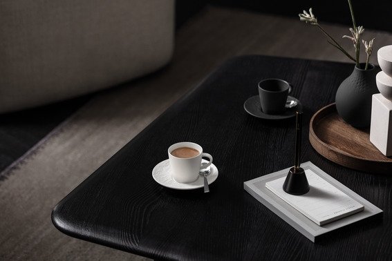 Villeroy & Boch Manufacture Rock Blanc Underkop Espresso 12,1 cm, Hvid