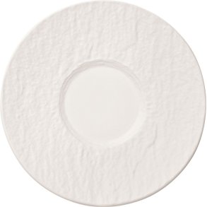 Villeroy & Boch Manufacture Rock Blanc Espresso-Untertasse 12,1 cm, Wei