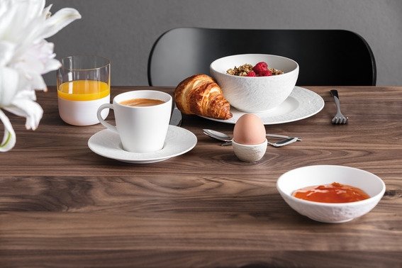 Villeroy & Boch Manufacture Rock Blanc Skl 14 cm, Hvid