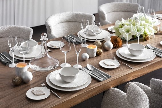 Villeroy & Boch Manufacture Rock Blanc Skl 14 cm, Hvid
