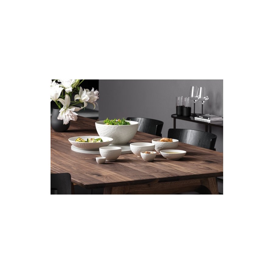 Villeroy & Boch Manufacture Rock Blanc Risskl 10,8 cm, Hvid