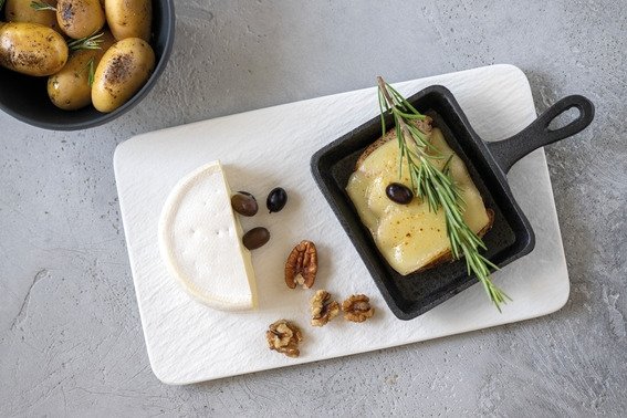 Villeroy & Boch Manufacture Rock Blanc Serveringsfad 35x18 cm, Hvid