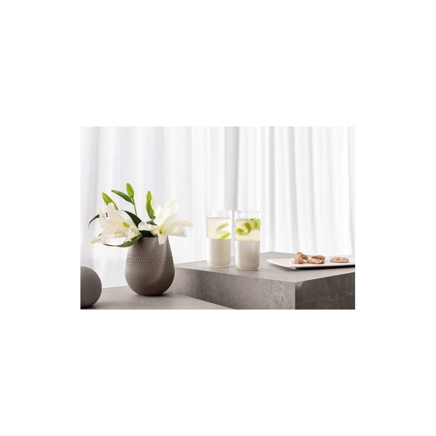 Villeroy & Boch Manufacture Rock Blanc Serveringsfad 35x18 cm, Hvid