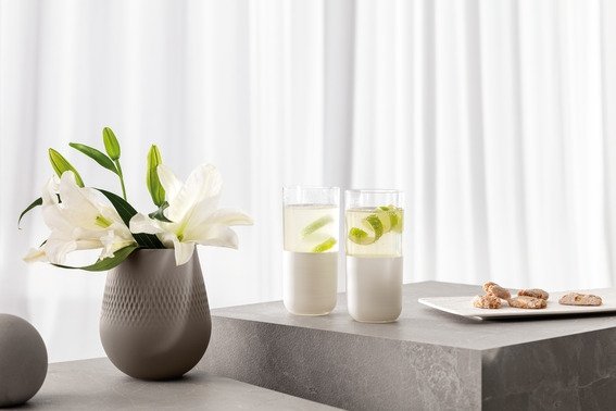 Villeroy & Boch Manufacture Rock Blanc Serveringsfad 35x18 cm, Hvid